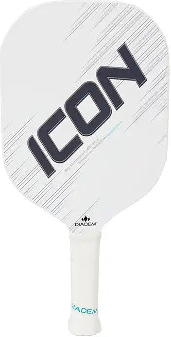 Diadem Icon V2 Standard Pickleball Paddle White