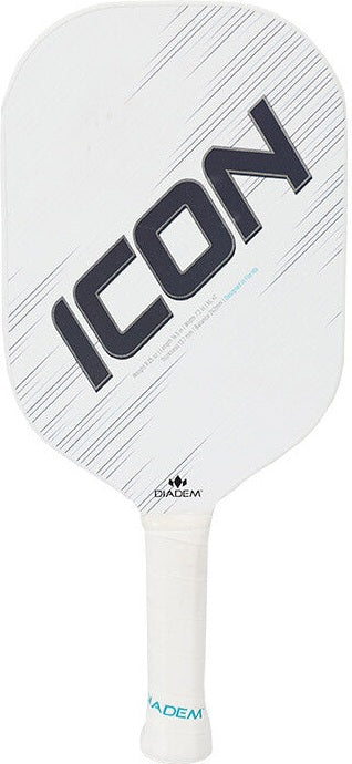 Diadem Icon V2 XL Pickleball Paddle White - White - HIT a Double