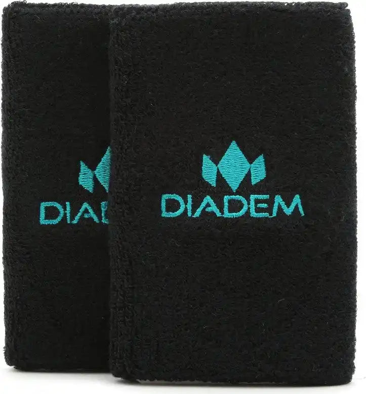 Diadem Logo 5’’ Wristbands - Black