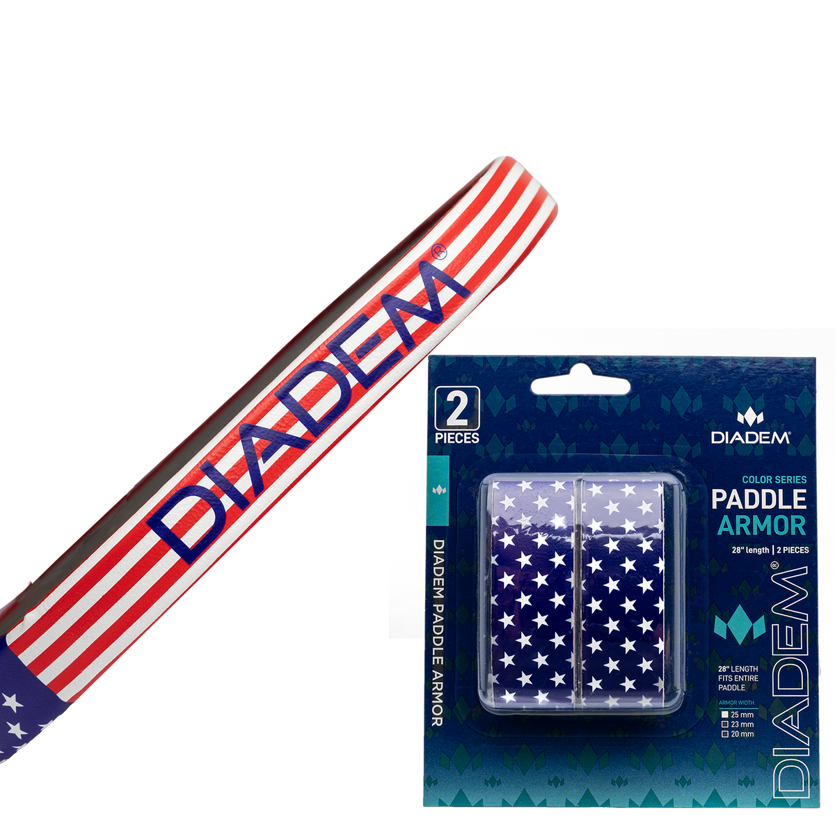 Diadem Paddle Armor Pickleball Accessories - Usa / 25mm