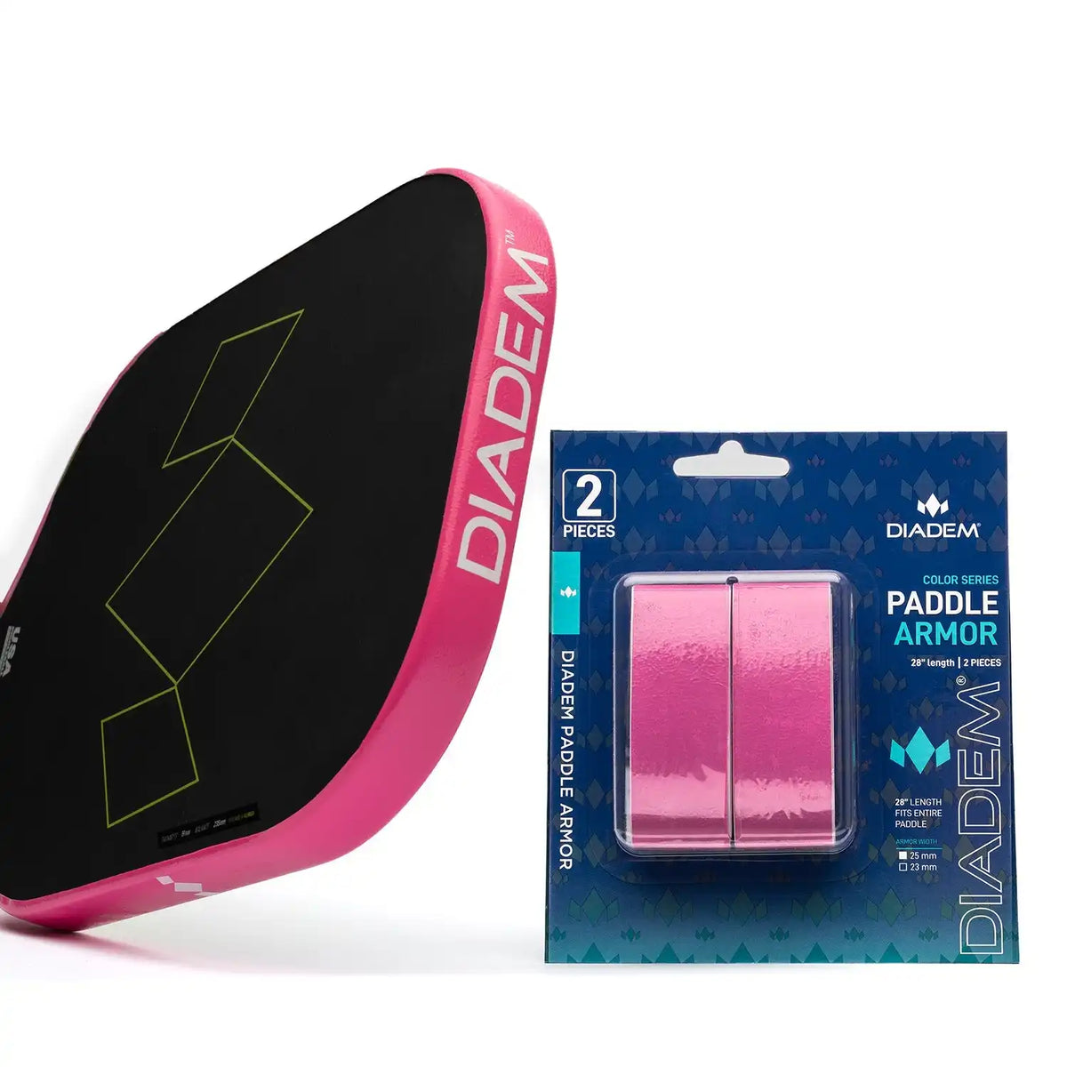 Diadem Paddle Armor - Pink / 25mm