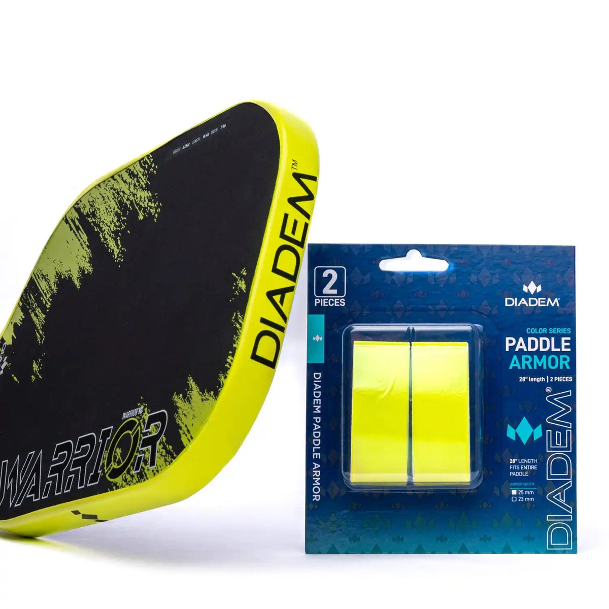 Diadem Paddle Armor - Yellow / 25mm