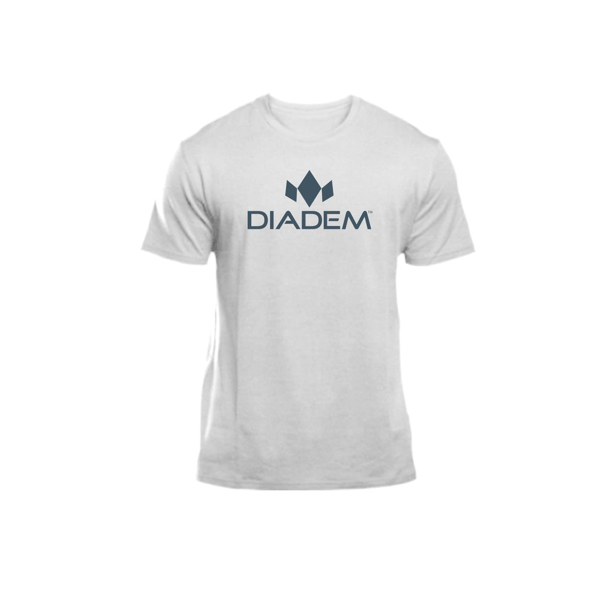 Diadem Performance T-shirt - White W/grey Logo / Xs