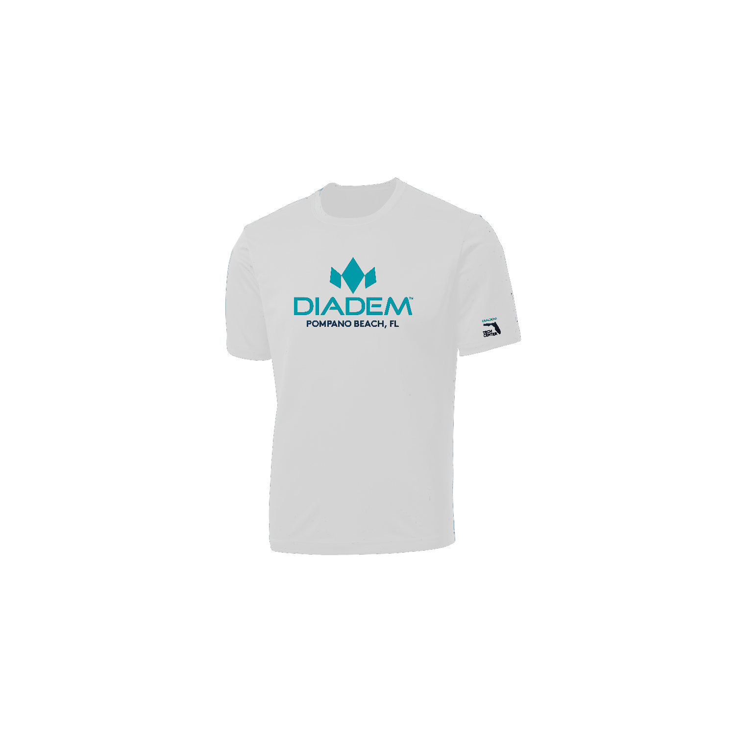 Diadem Pickleball Drycore 100% Polyester T-shirt - Navy / Xs