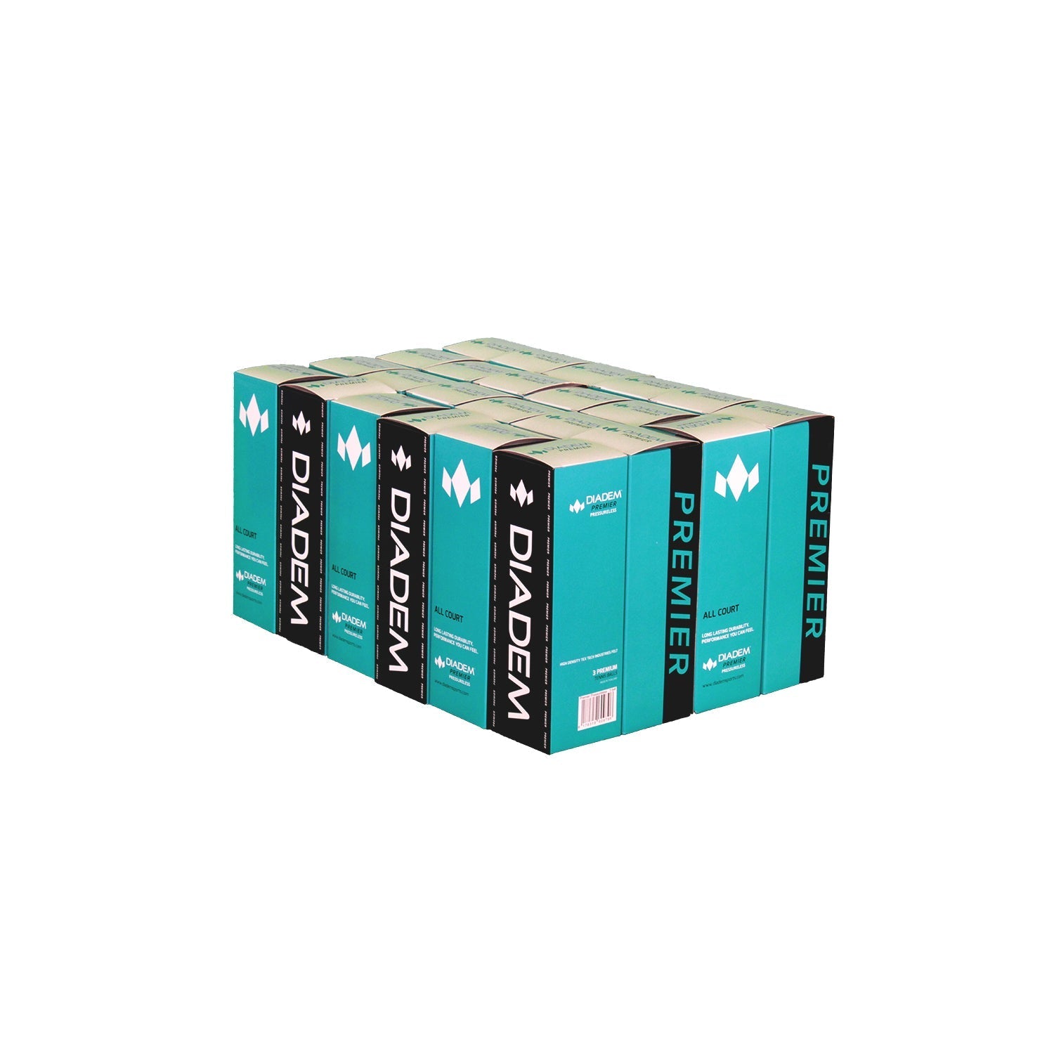Diadem Premier Pressureless Ball - Case Tennis Balls
