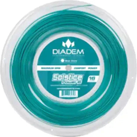 Diadem Solstice Power Reel 600’ (teal) Tennis String - Teal