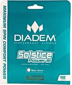 Diadem Solstice Power (teal) Tennis String - Teal