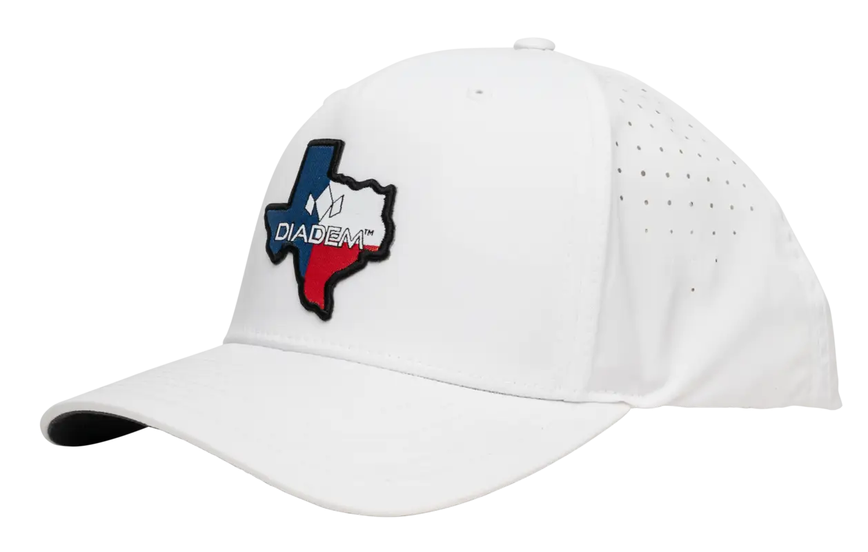 Diadem Texas Performance Cap - White