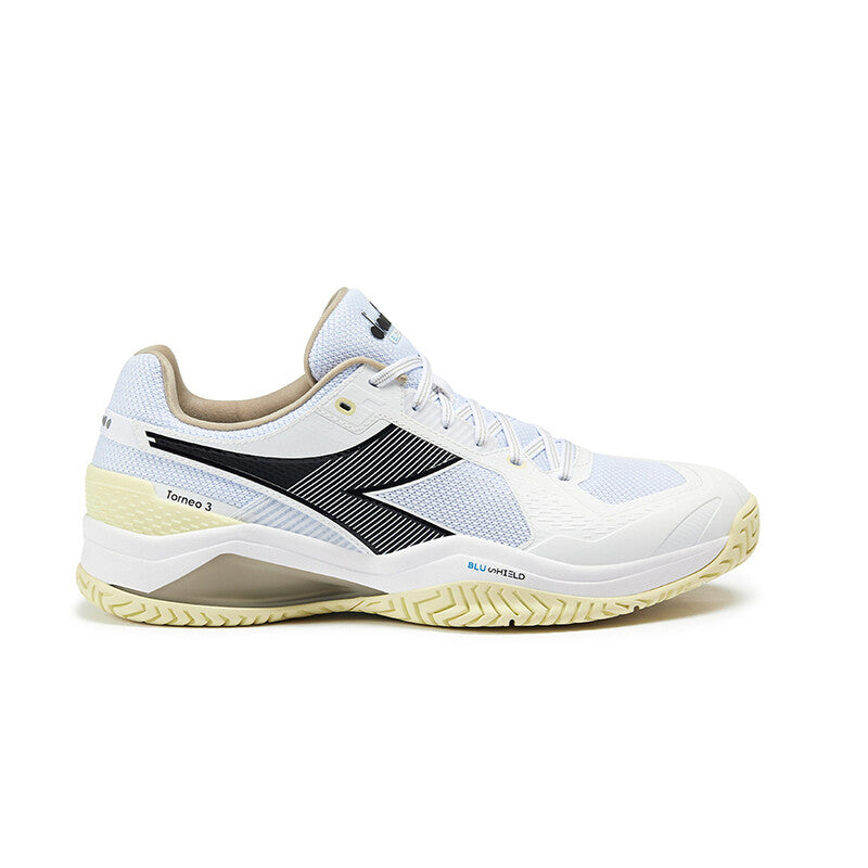 Diadora Blushield Torneo 3 Ag (m) (white/black) - Wh/bk / 8