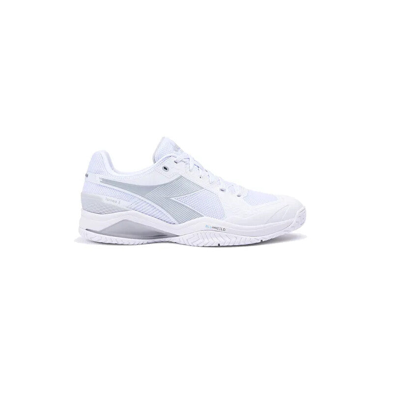 Diadora Blushield Torneo 3 Ag (m) (white/black) - Wh/sl / 8