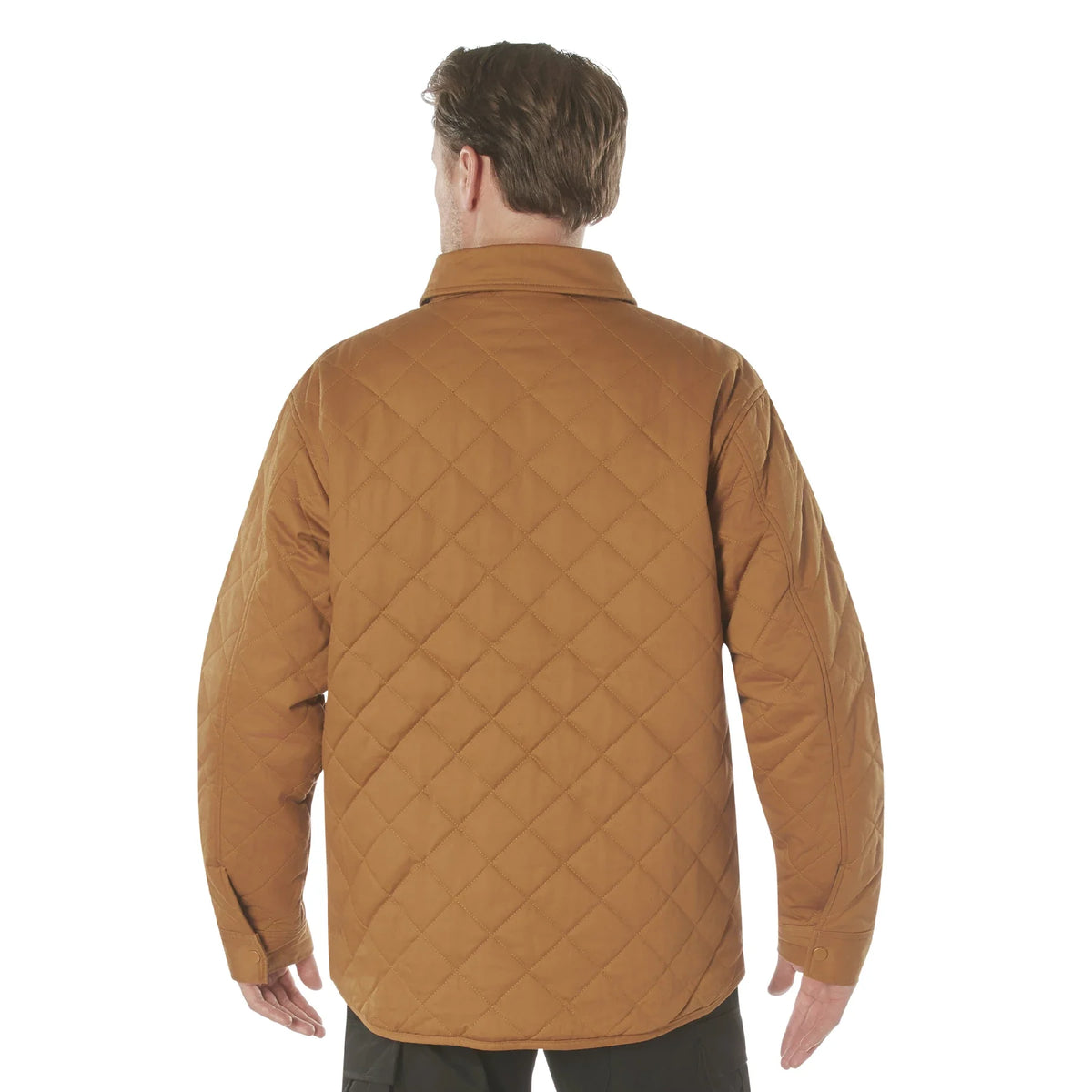 Diamond Quilted Cotton Jacket