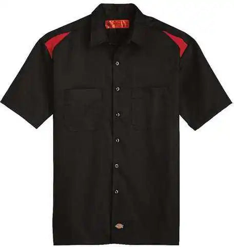 Dickies 05 Short Sleeve Performance Team Shirt Black English Red