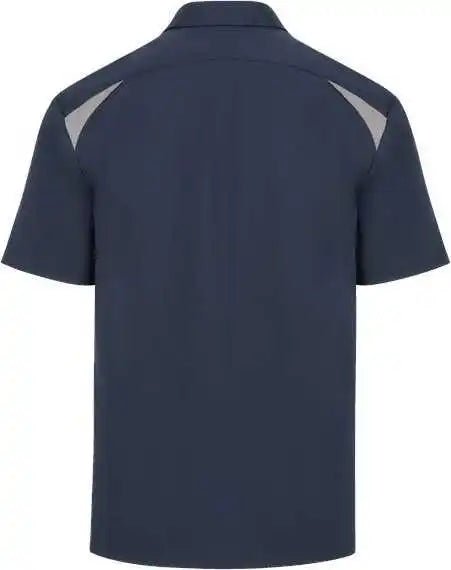 Dickies 05l Short Sleeve Performance Team Shirt - Long Sizes - Dark Navy Smoke