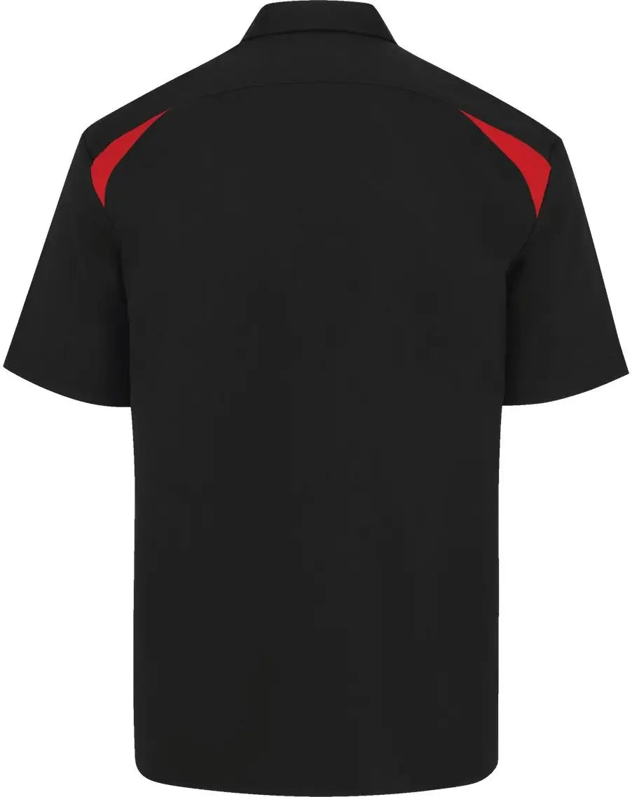 Dickies 05t Short Sleeve Performance Team Shirt - Tall Sizes - Black English Red