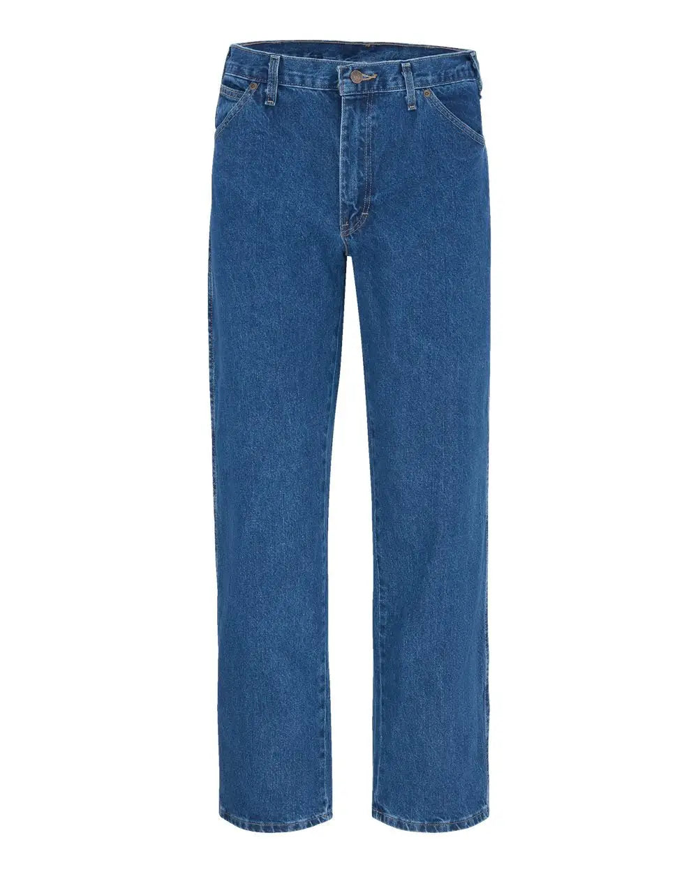Dickies 1329odd 5-pocket Jeans - Odd Sizes - Stonewashed Indigo Blue - 34i - 33w