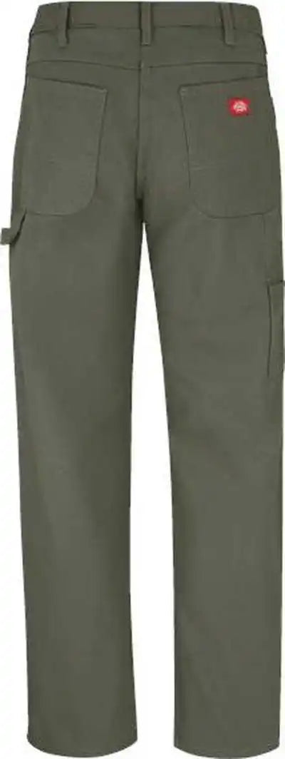 Dickies 1933 Duck Carpenter Jeans - Rinsed Moss - 37 Unhemmed