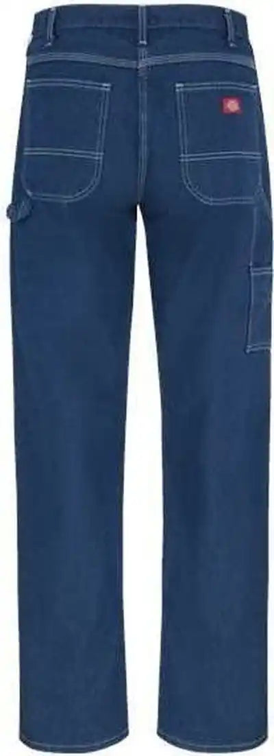 Dickies 1944 Lightweight Carpenter Jeans Rinsed Indigo Rigid 37 Unhemmed