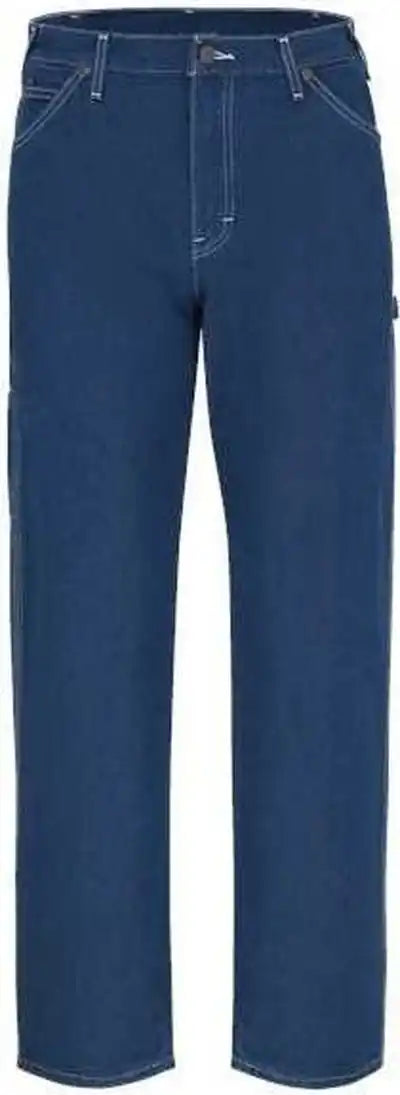 Dickies 1944 Lightweight Carpenter Jeans Rinsed Indigo Rigid 37 Unhemmed