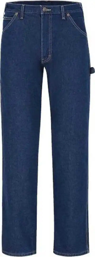 Dickies 1999ext Carpenter Jeans - Extended Sizes - Rinsed Indigo Blue - 30i