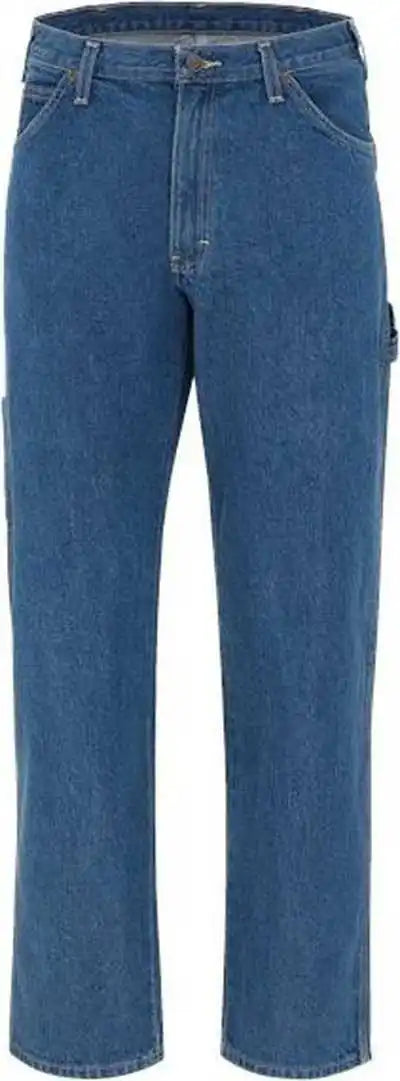 Dickies 1999odd Carpenter Jeans - Odd Sizes - Rinsed Stonewashed Indigo Blue - 32i