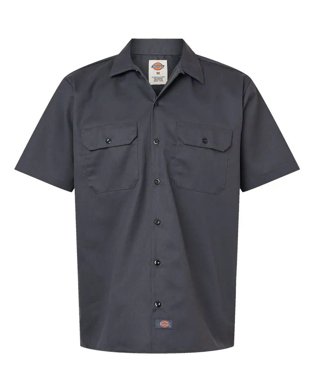 Dickies 2574 Short Sleeve Work Shirt - Charcoal