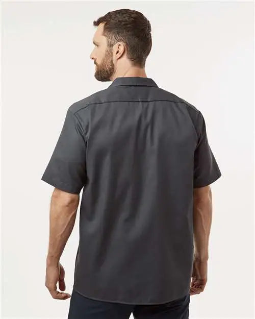 Dickies 2574 Short Sleeve Work Shirt - Charcoal