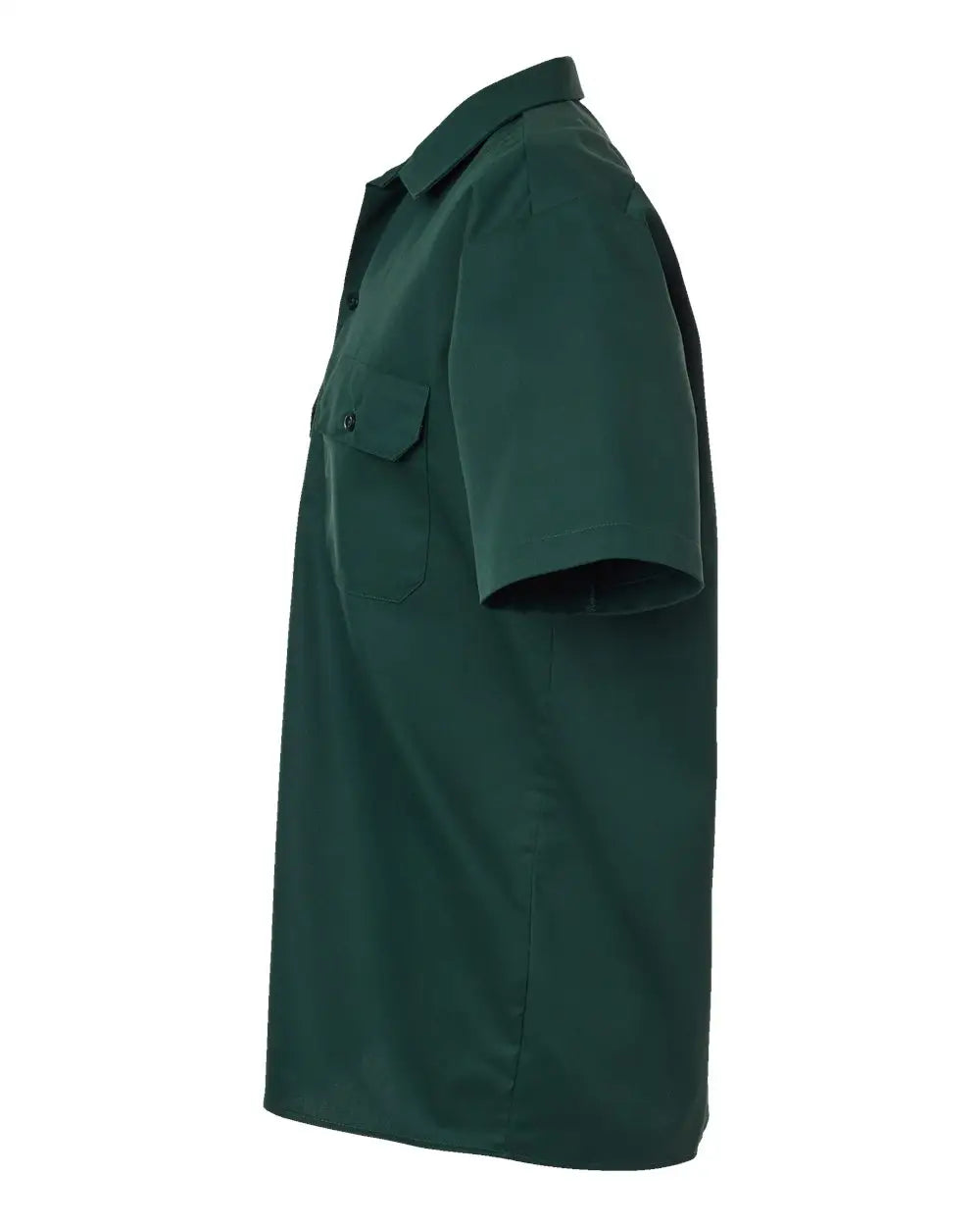 Dickies 2574 Short Sleeve Work Shirt - Hunter Green