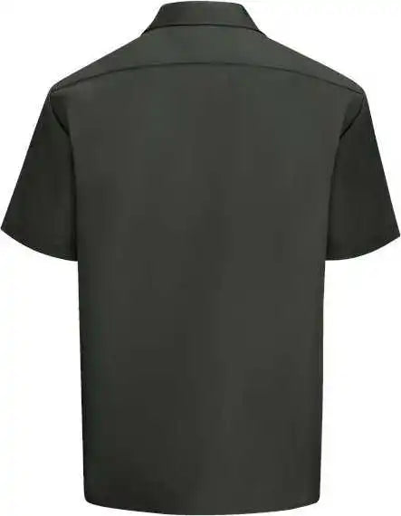 Dickies 2574 Short Sleeve Work Shirt - Olive Green