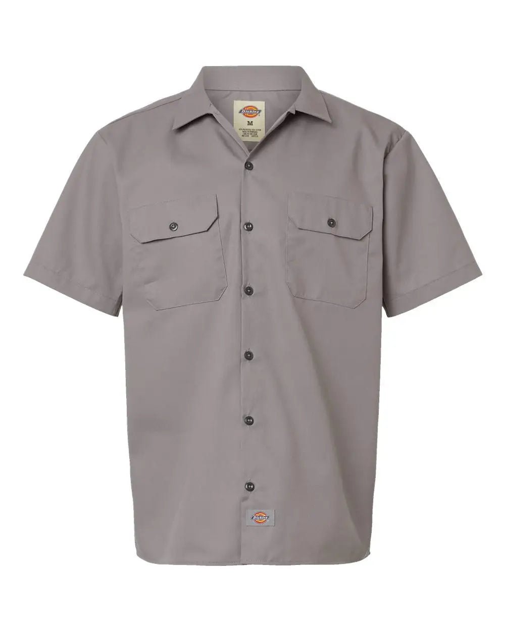 Dickies 2574 Short Sleeve Work Shirt - Silver Grey