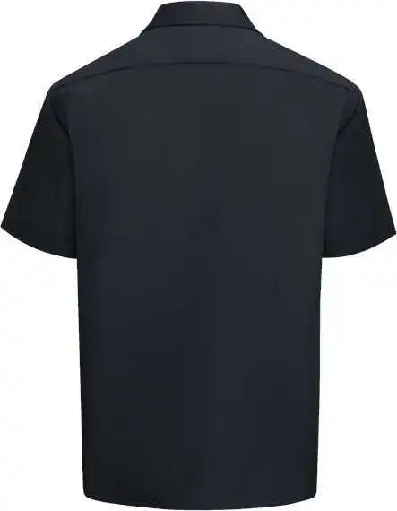 Dickies 2574l Short Sleeve Work Shirt Long Sizes Black