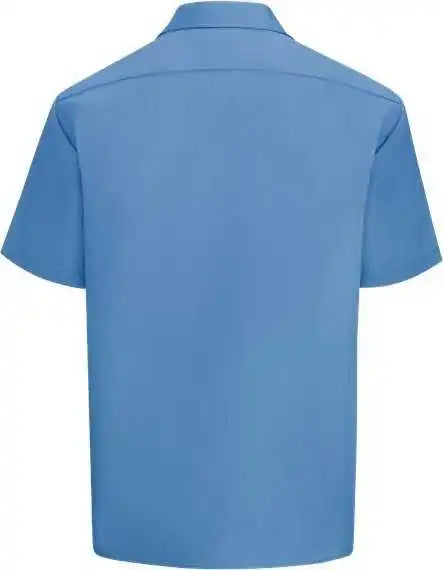 Dickies 2574l Short Sleeve Work Shirt - Long Sizes - Gulf Blue