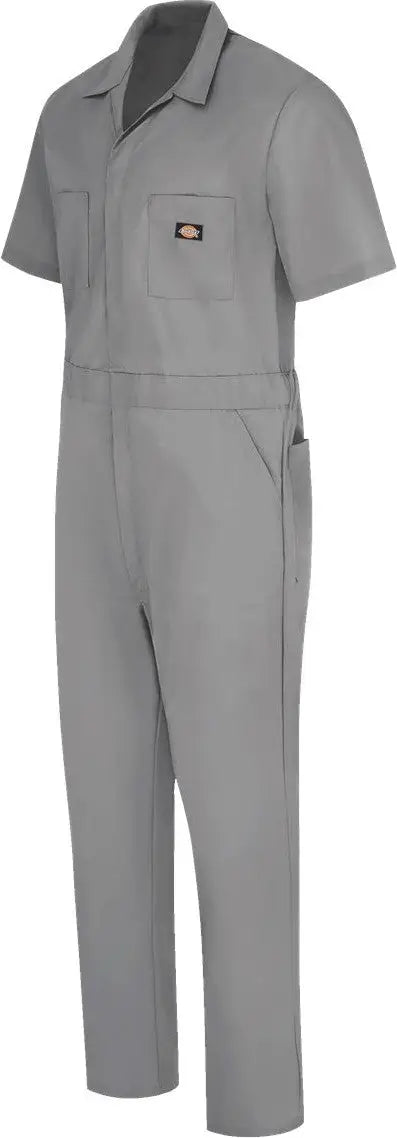 Dickies 3339r Short Sleeve Coverall - 3339 - Gray