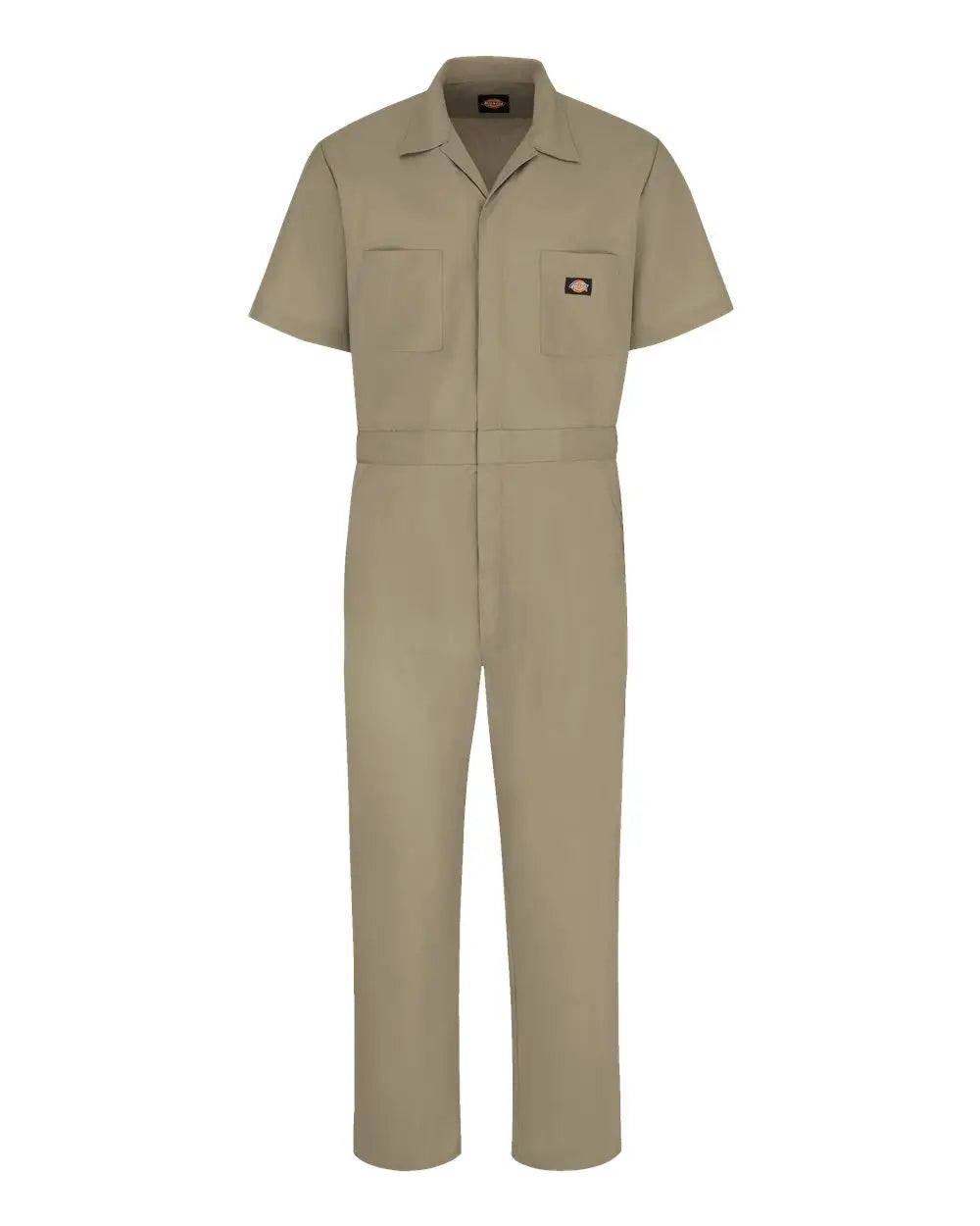 Dickies 3339r Short Sleeve Coverall - 3339 - Khaki