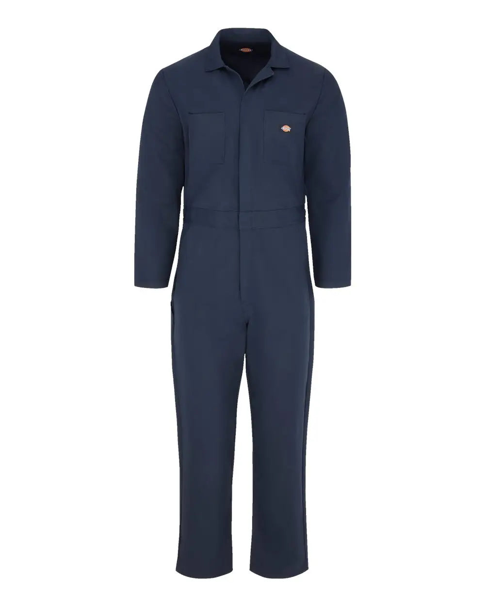 Dickies 4861t Basic Blended Long Sleeve Coverall - Tall Sizes - Navy / Mt