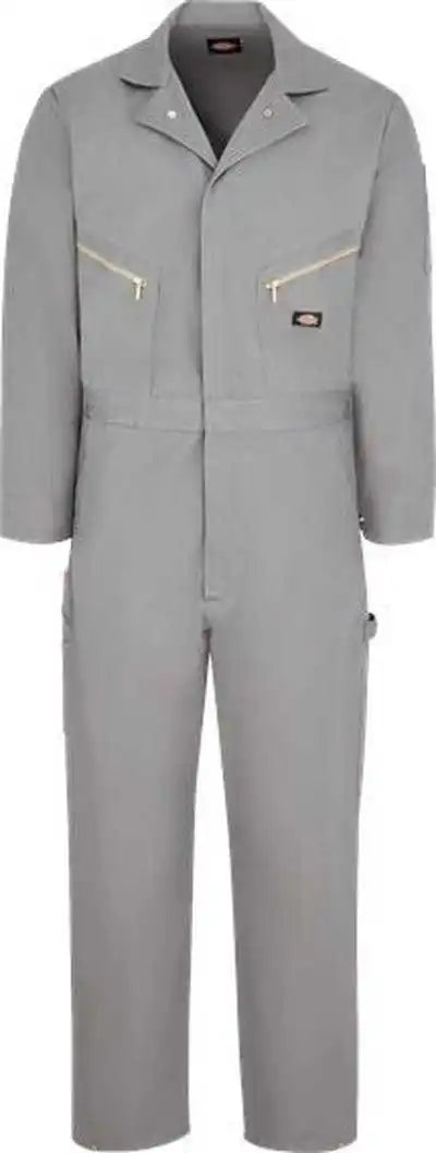Dickies 4877 Deluxe Long Sleeve Cotton Coverall Gray