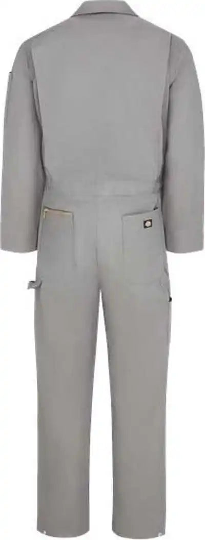 Dickies 4877 Deluxe Long Sleeve Cotton Coverall Gray