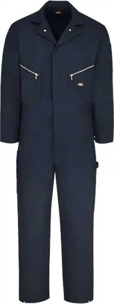 Dickies 4877l Deluxe Long Sleeve Cotton Coverall - Sizes - Dark Navy