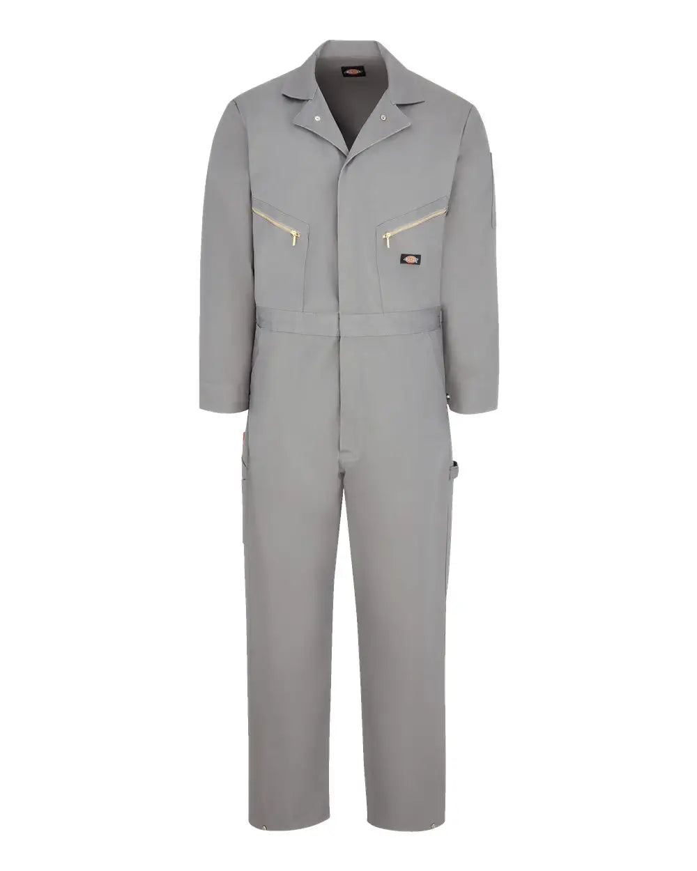 Dickies 4877t Deluxe Long Sleeve Cotton Coverall - Tall Sizes - Grey - Gray / Mt
