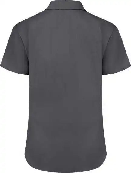 Dickies 5350 Women’s Short Sleeve Industrial Work Shirt - Dark Charcoal
