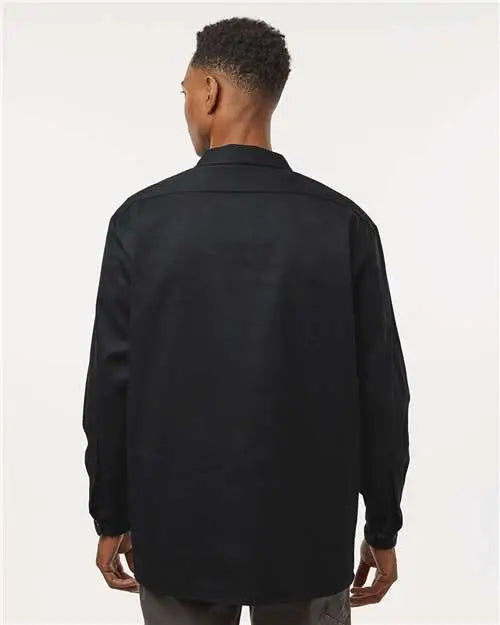 Dickies 5574 Long Sleeve Work Shirt - Black