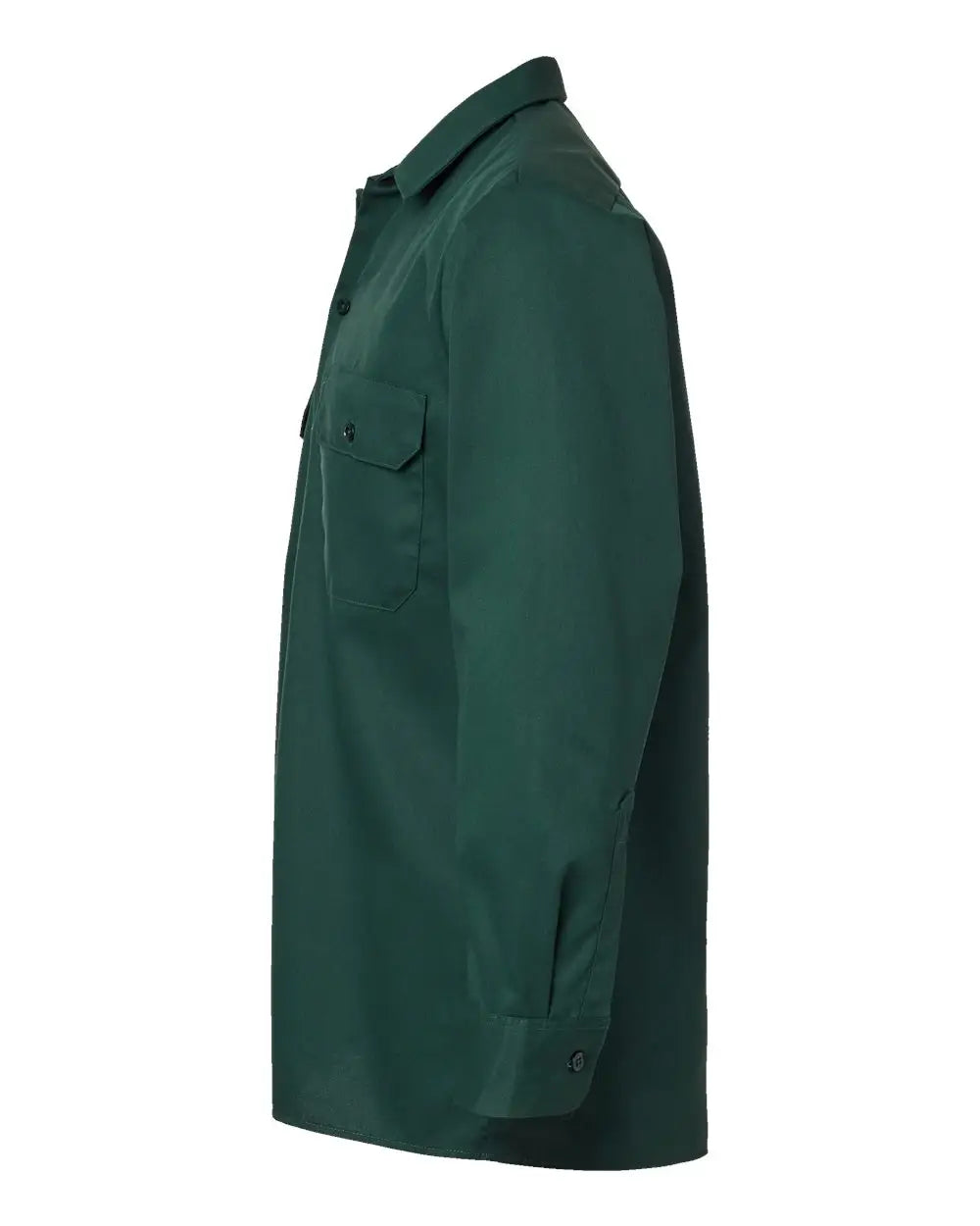 Dickies 5574 Long Sleeve Work Shirt - Hunter Green