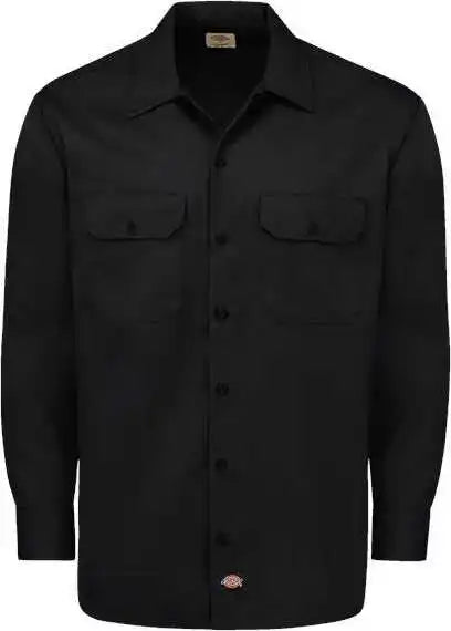 Dickies 5574l Long Sleeve Work Shirt - Sizes - Black