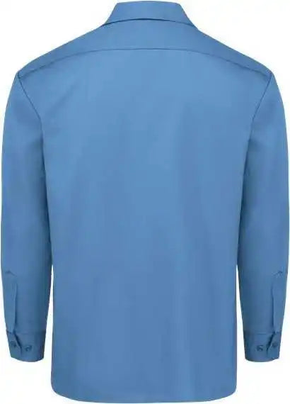 Dickies 5574l Long Sleeve Work Shirt - Sizes - Gulf Blue