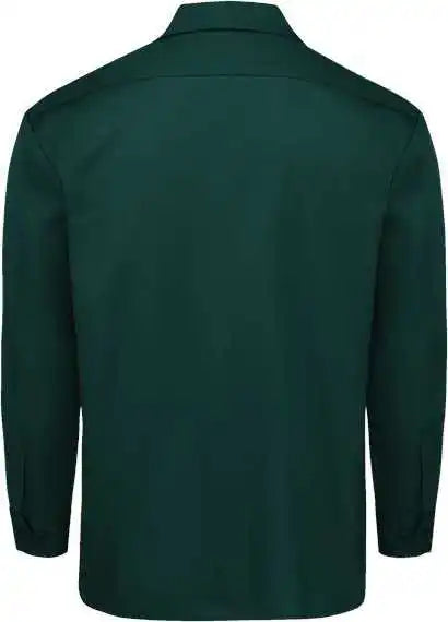Dickies 5574l Long Sleeve Work Shirt - Sizes - Hunter Green