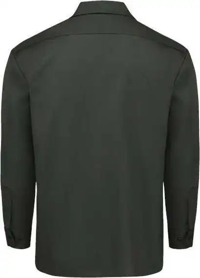 Dickies 5574l Long Sleeve Work Shirt - Sizes - Olive Green