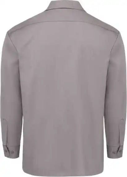 Dickies 5574l Long Sleeve Work Shirt - Sizes - Silver Gray