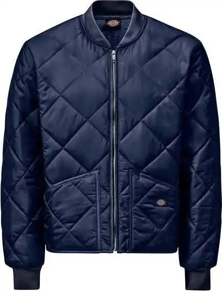 Dickies 6124 Diamond Quilted Jacket - Dark Navy