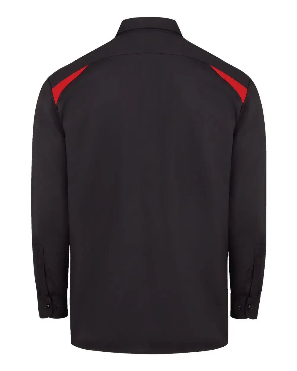 Dickies 6605t Long Sleeve Performance Team Shirt - Tall Sizes - Black English Red