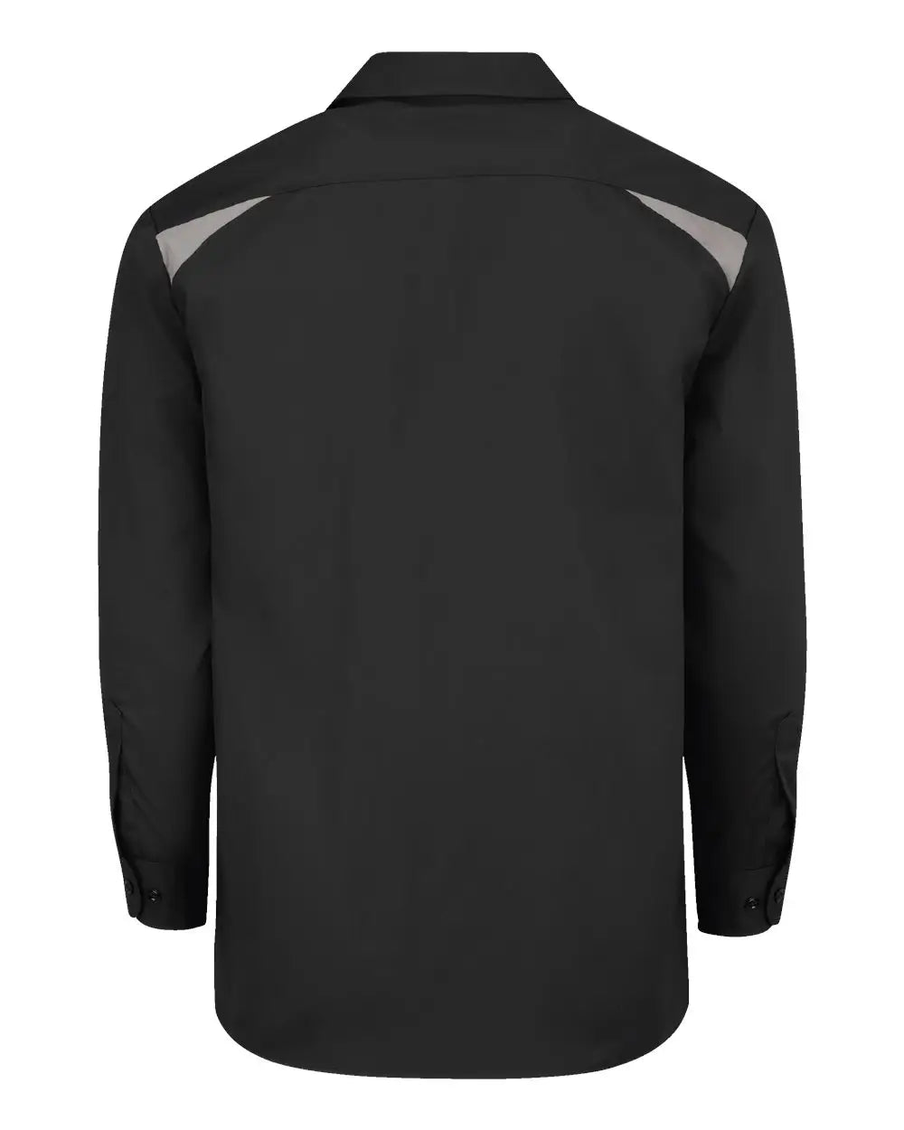 Dickies 6605t Long Sleeve Performance Team Shirt - Tall Sizes - Black Smoke