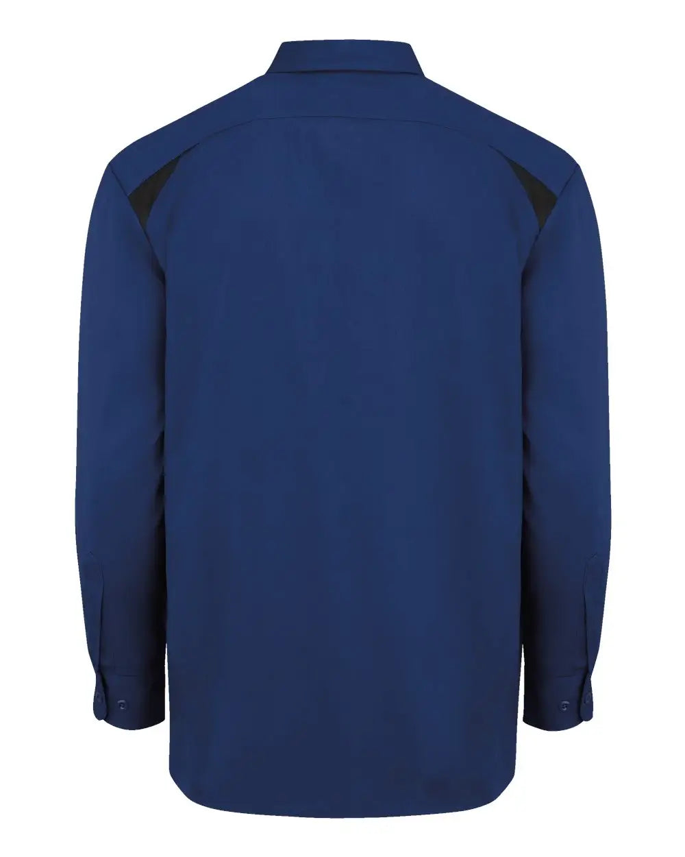 Dickies 6605t Long Sleeve Performance Team Shirt - Tall Sizes - Cobalt Blue Black